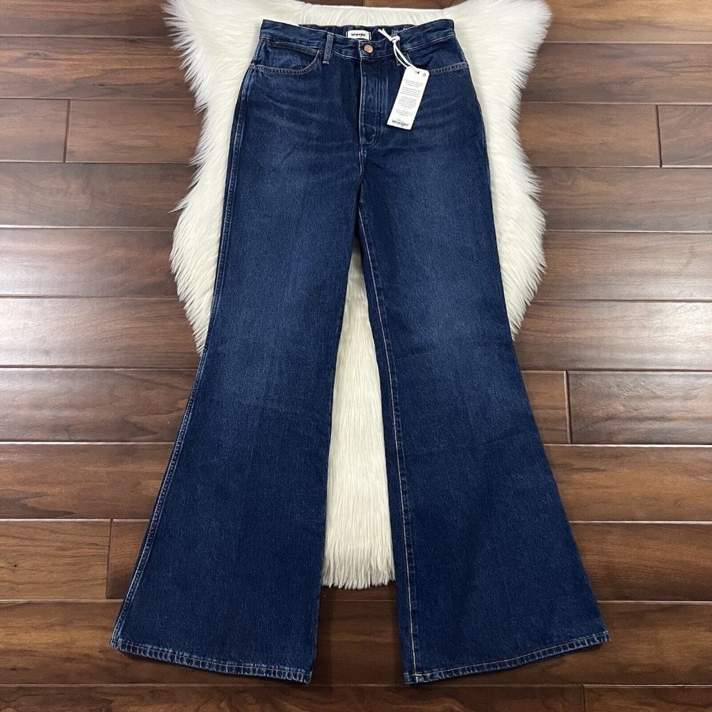 Wrangler Women's 29 X 34 Indigood Wanderer Flare Denim Jeans